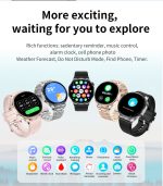 ساعت هوشمند دوکاره SOVOGUE T98 | نمایشگر AMOLED 1.43 اینچ | پایش ضربان قلب و ضدآب