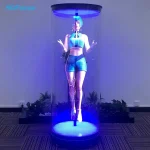 پنکه سه‌بعدی 3D هولوگرافیک HD-Focus مدل HD-F18-F180 | تبلیغاتی | مناسب فروشگاه‌ها