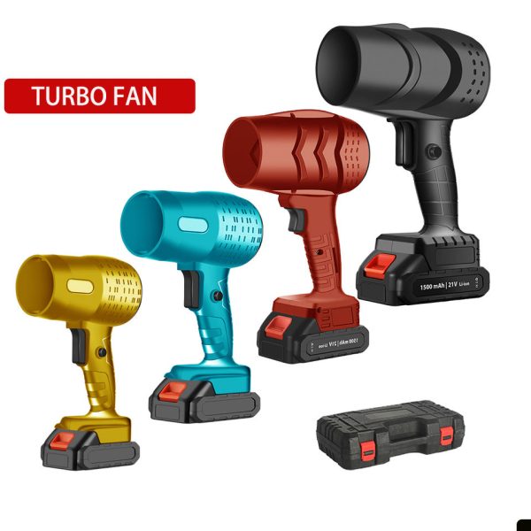 فن دستی توربو قدرتمند BERUOTE مدل D-5 | شارژی و قابل حمل | مناسب خودرو و نظافت خانه