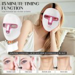 ماسک LED زیبایی ۷ رنگ مدل BM-44 با باتری 600mAh