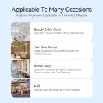 آنالایزر پوست و موی Kimairay مدل HD 2306 | اتصال USB و وای‌فای | تحلیل دقیق خانگی