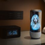 75 Inch Human Size Hologram Cabinet Transparent Screen Ai Interaction Holo Tube 3D Holographic Display