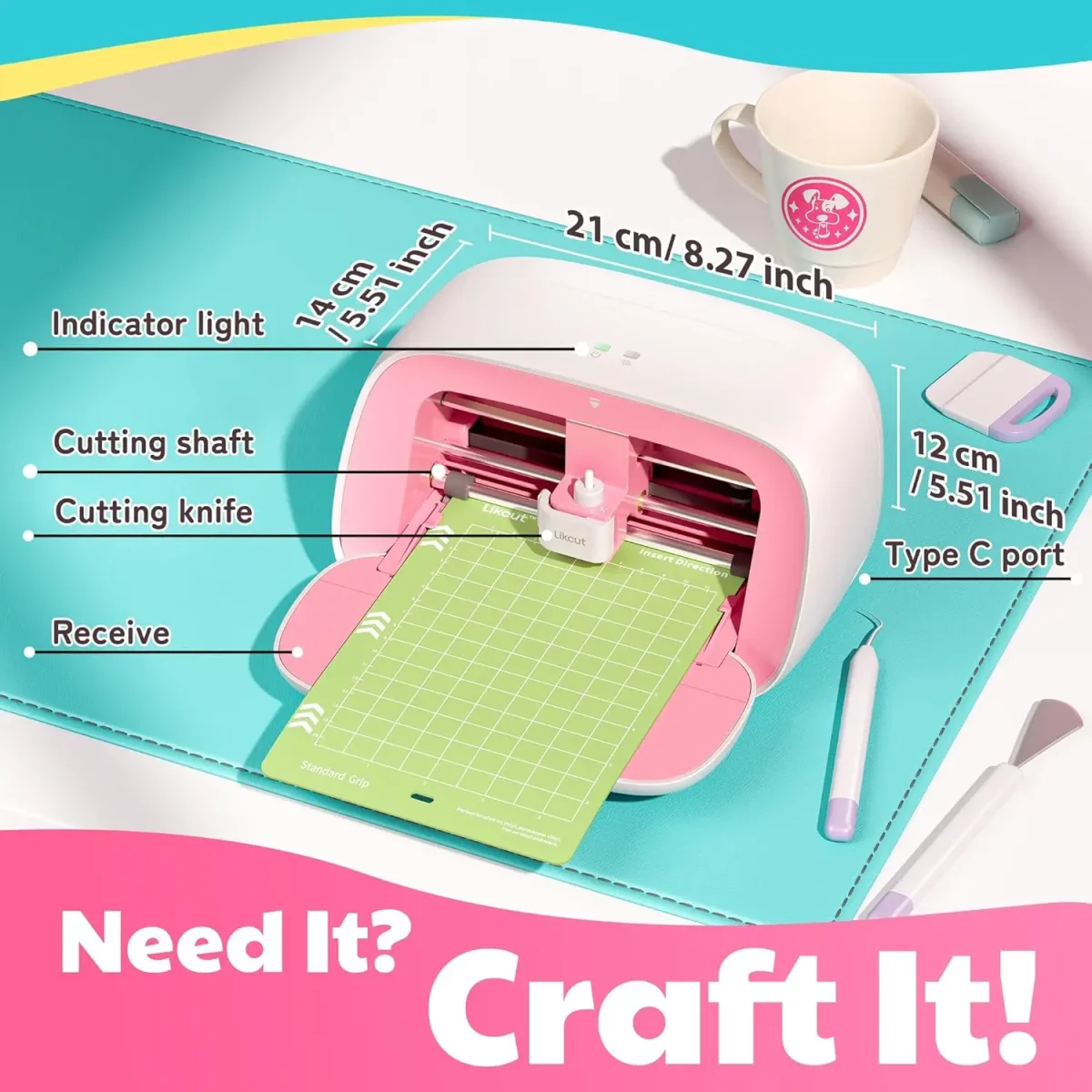 دستگاه برش وینیل Likcut S501 برای برش استیکر و پارچه