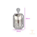 جزییات و نمای نزدیک اویز ژوپینگ طول Free وزن 10.3 گرم کد 14P2521941