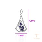 جزییات و نمای نزدیک اویز ژوپینگ طول Free وزن 4 گرم کد 32751-A6
