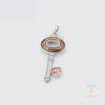 جزییات و نمای نزدیک اویز ژوپینگ طول Free وزن 9.6 گرم کد 33544-A17