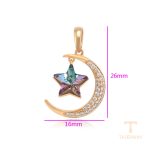 نمای نزدیک اویز ژوپینگ کد A00623260