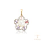 اویز ژوپینگ نگین‌دار کد A00364838