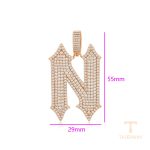 نمای نزدیک اویز ژوپینگ رنگ ثابت کد X000804668