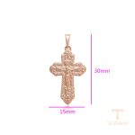 نمای نزدیک اویز ژوپینگ رنگ ثابت کد X000941391