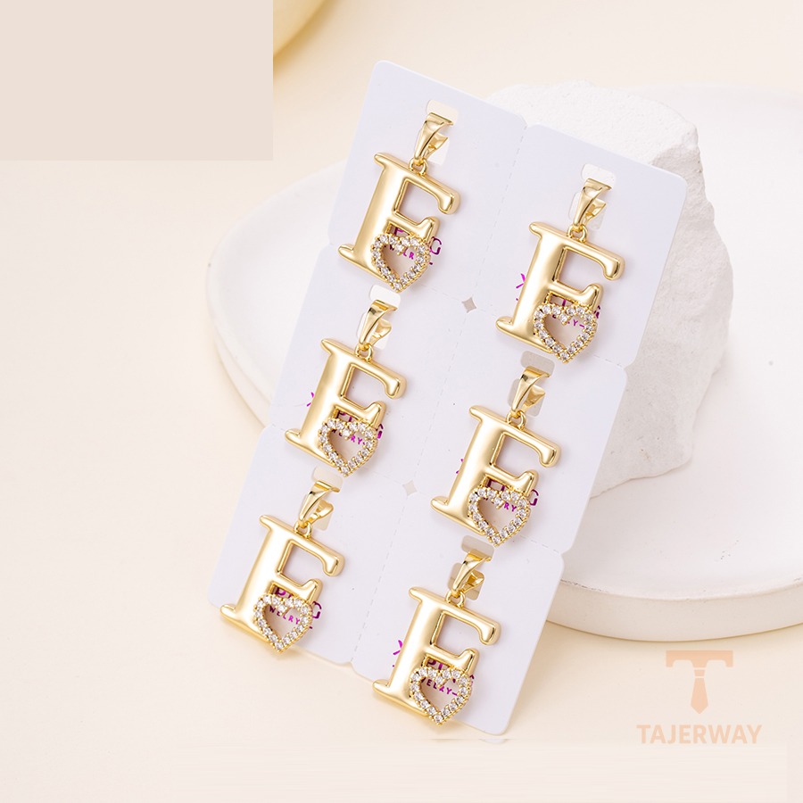 نمای نزدیک اویز ژوپینگ نگیندار رنگ ثابت کد pendant-289-38