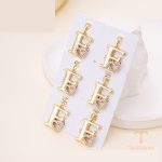 جزییات و نمای نزدیک اویز ژوپینگ طول Free وزن 22.23 گرم کد pendant-289-38