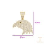 جزییات و نمای نزدیک اویز ژوپینگ طول Free وزن 11.74 گرم کد X000687403