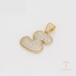 جزییات و نمای نزدیک اویز ژوپینگ وزن 7.23 گرم کد X000694862