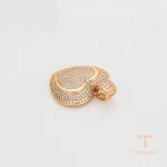 نمای نزدیک اویز ژوپینگ نگین‌دار کد X000716981