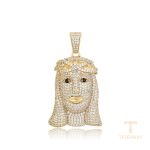 نمای نزدیک اویز ژوپینگ نگین‌دار رنگ ثابت کد X000721359