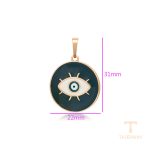 جزییات و نمای نزدیک اویز ژوپینگ طول Free وزن 5.63 گرم کد X000740642