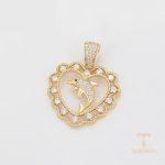 جزییات و نمای نزدیک اویز ژوپینگ طول Free وزن 9.5 گرم کد X000746181