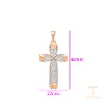 نمای نزدیک اویز ژوپینگ نگین‌دار کد X000748917