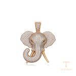 نمای نزدیک اویز ژوپینگ نگین‌دار کد X000751705