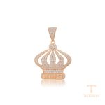 نمای نزدیک اویز ژوپینگ نگین‌دار کد X000752135