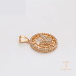 جزییات و نمای نزدیک اویز ژوپینگ طول Free وزن 4.14 گرم کد X000759187