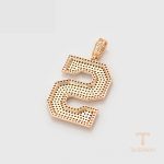جزییات و نمای نزدیک اویز ژوپینگ طول Free وزن 19.13 گرم کد X000760235