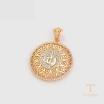 جزییات و نمای نزدیک اویز ژوپینگ وزن 4.82 گرم کد X000794317