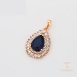 جزییات و نمای نزدیک اویز ژوپینگ طول Free وزن 4.35 گرم کد X000812835