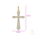جزییات و نمای نزدیک اویز ژوپینگ طول Free وزن 2.29 گرم کد X000850149