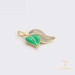 جزییات و نمای نزدیک اویز ژوپینگ طول Free وزن 5.16 گرم کد X000852233