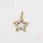 جزییات و نمای نزدیک اویز ژوپینگ طول Free وزن 1.65 گرم کد X000852846