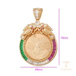 جزییات و نمای نزدیک اویز ژوپینگ وزن 45.56 گرم کد X000899678