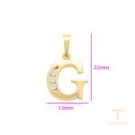 جزییات و نمای نزدیک اویز ژوپینگ طول Free وزن 1 گرم کد X000933755