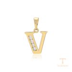 نمای نزدیک اویز ژوپینگ نگین‌دار کد X000941835