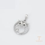 جزییات و نمای نزدیک اویز ژوپینگ طول Free وزن 2.51 گرم کد X000957530