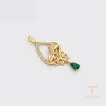 جزییات و نمای نزدیک اویز ژوپینگ طول Free وزن 6.36 گرم کد X000964054