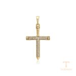 نمای نزدیک اویز ژوپینگ نگین‌دار کد X000978673