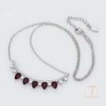 جزییات زنجیر و قفل گردنبند ژوپینگ طول 40CM وزن 5.54 گرم کد 14N25011538