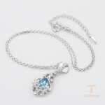 جزییات زنجیر و قفل گردنبند ژوپینگ طول 40CM وزن 5.29 گرم کد 14N25011801