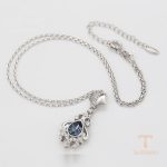 جزییات زنجیر و قفل گردنبند ژوپینگ طول 39CM وزن 5.42 گرم کد 14N25011805-A13