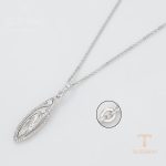جزییات زنجیر و قفل گردنبند ژوپینگ طول 41CM وزن 4.33 گرم کد 14N25011810