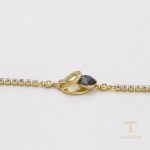 جزییات زنجیر و قفل دستبند ژوپینگ طول 17CM وزن 3.76 گرم کد X000958052