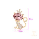 نمای نزدیک ست ژوپینگ نگین‌دار کد A00910831
