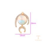 نمای نزدیک ست ژوپینگ نگین‌دار کد A00910905