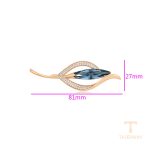 نمای نزدیک زیورآلات ژوپینگ نگین‌دار کد A00913389
