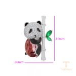 نمای نزدیک ست ژوپینگ نگین‌دار رنگ ثابت مناسب پوست حساس کد X000930141