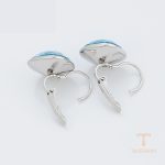 نمای مدل قفل و اتصالات گوشواره ژوپینگ وزن 5.9 گرم کد A00611582