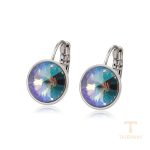 نمای نزدیک گوشواره ژوپینگ نگین‌دار کد A00615825