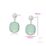 نمای مدل قفل و اتصالات گوشواره ژوپینگ وزن 5.66 گرم کد A00621892
